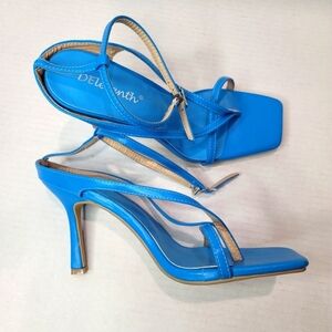 DEleventh Blue Strappy Heels Size 41